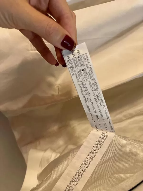 Blazer Zara EU 38 | Alb, Fără glugă, Poliester - Image 8
