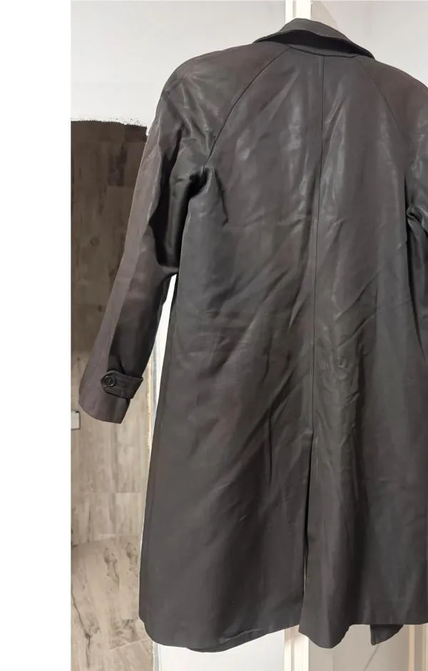 Trenci PEDRO DEL HIERRO EU 38 | Maro, Fără glugă, Monocrom, Poliamidă - Image 3