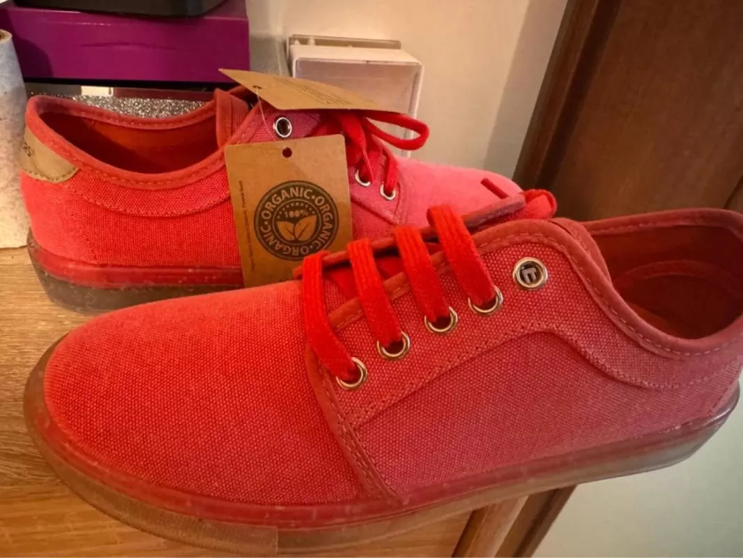 Sneakers RECYKERS EU 39 | Roșu, Logo - Image 2