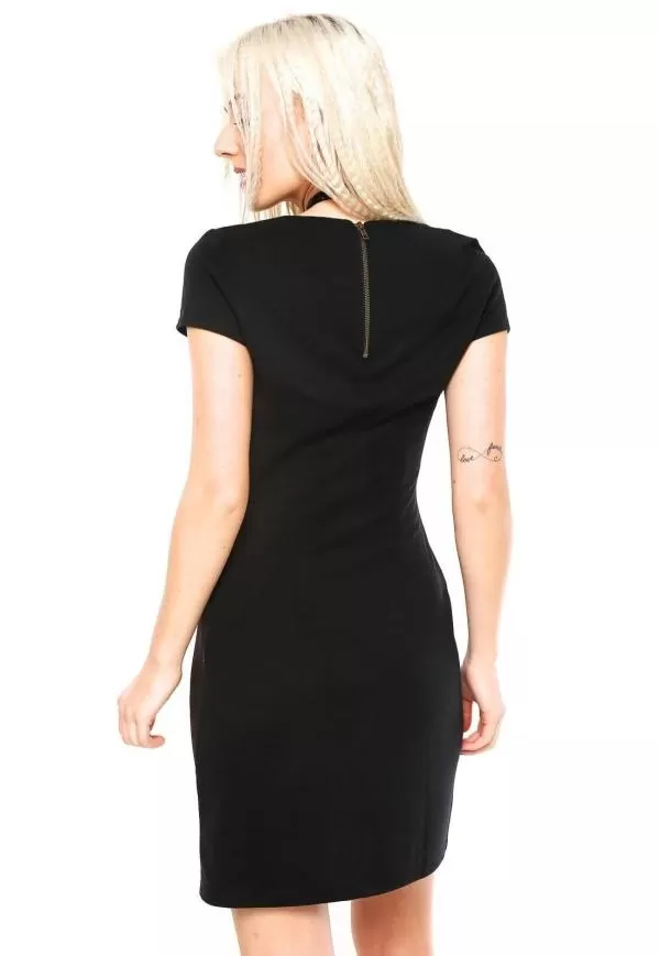 Rochie casual Desigual EU 38 | Multicolor, Mini, Mânecă scurtă, Broderie, Bumbac - Image 3