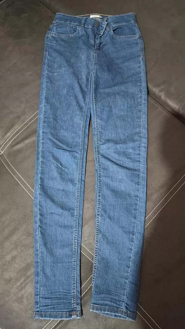 Blugi Kiabi EU 32 | Albastru, Lungi, Talie medie, Skinny fit, Denim - Image 2