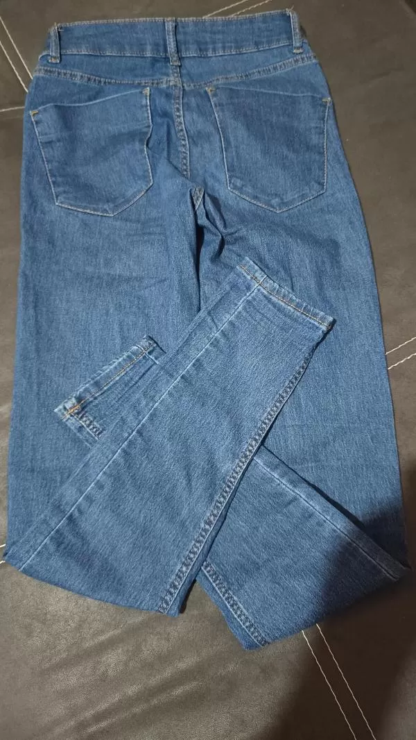 Blugi Kiabi EU 32 | Albastru, Lungi, Talie medie, Skinny fit, Denim - Image 3