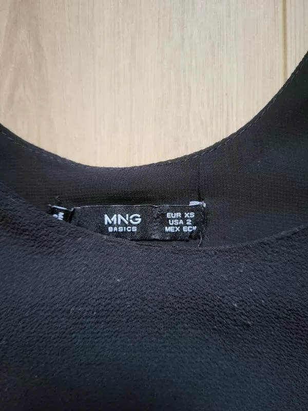 Rochie dreaptă Mango EU 34 | Negru, Midi, Fără mâneci - Image 4
