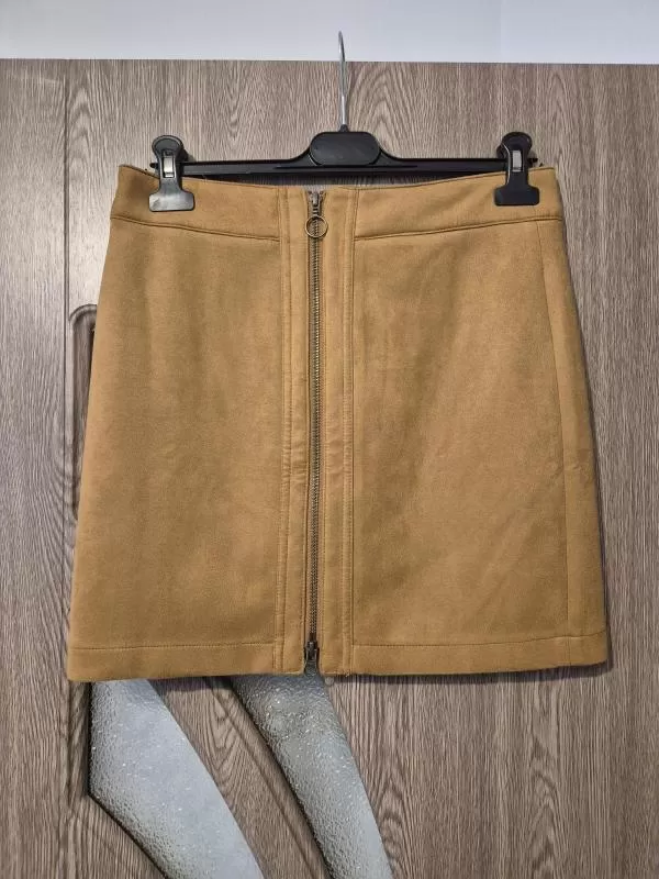 Fustă dreaptă Esmara EU 38 | Caramel, Mini, Dreaptă (Straight) fit - Image 2