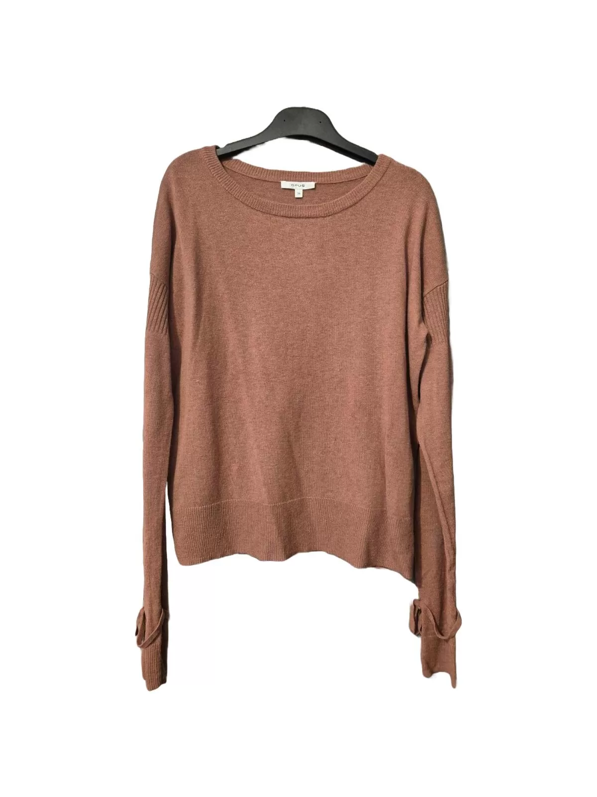Pulover la baza gâtului Opus EU 36 | Caramel, Normal, Mânecă lungă, Regular fit