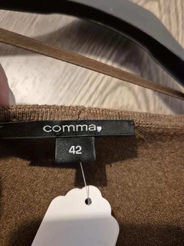 Cardigan Comma EU 42 | Caramel, Mânecă lungă - Image 4