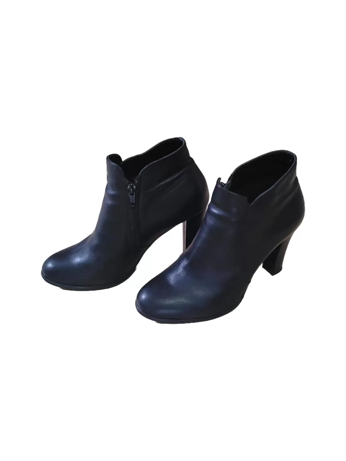 Ghete Aristocrat EU 38 | Negru, Piele naturală