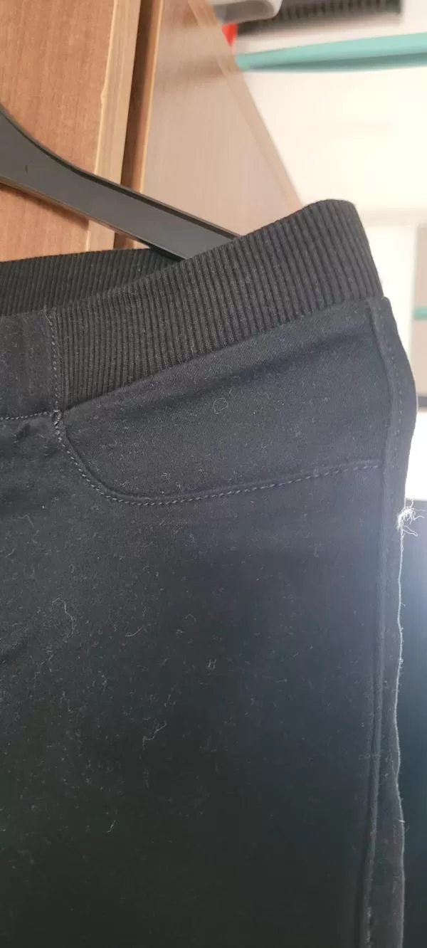 Pantaloni Esmara EU 42 | Negru, Lungi, Talie medie, Straight (Drepți) fit, Monocrom - Image 4