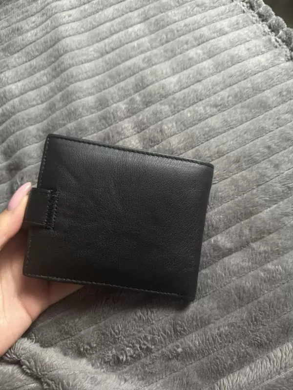 Portofel Alt brand | Negru, Piele naturală - Image 3