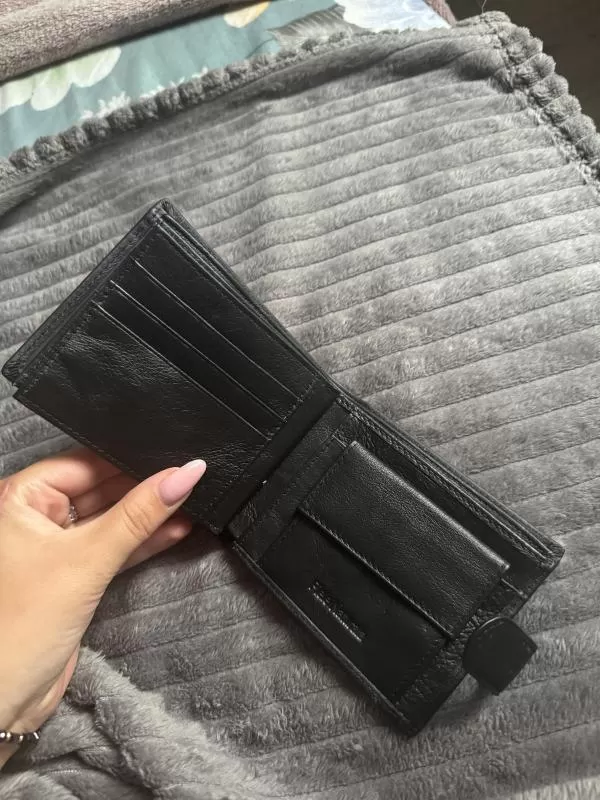 Portofel Alt brand | Negru, Piele naturală - Image 6