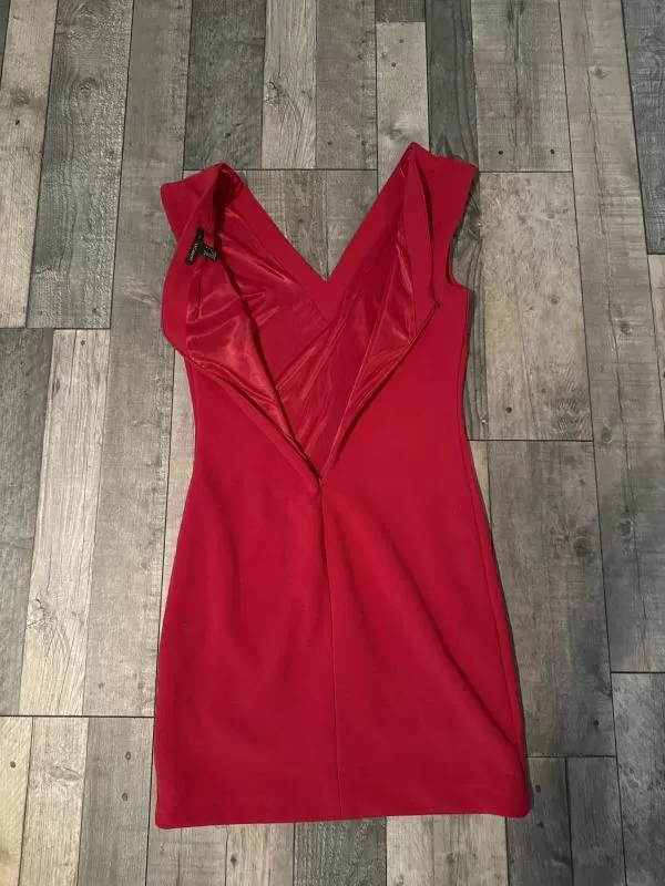 Rochie casual Mango EU 38 | Roșu, Midi, Fără mâneci - Image 4