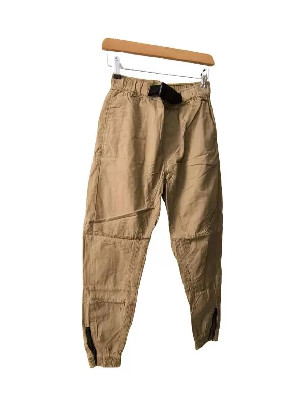 Pantaloni Bershka EU 34 | Bej, Lungi, Talie înaltă, Cargo