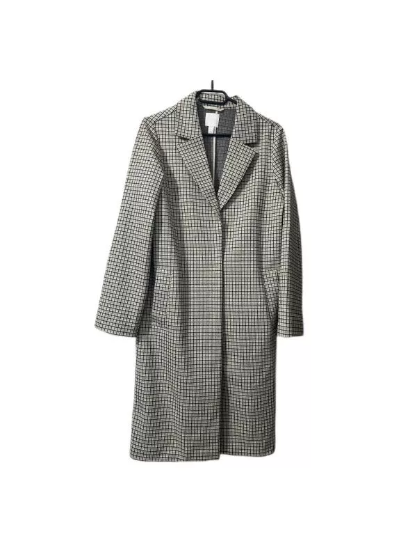 Palton H&M EU 32 | Crem, Carouri, Poliester