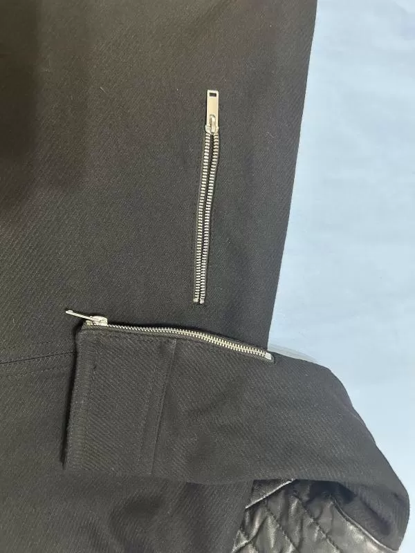 Palton lung Mango XL | Negru, Fără glugă, Poliester - Image 4