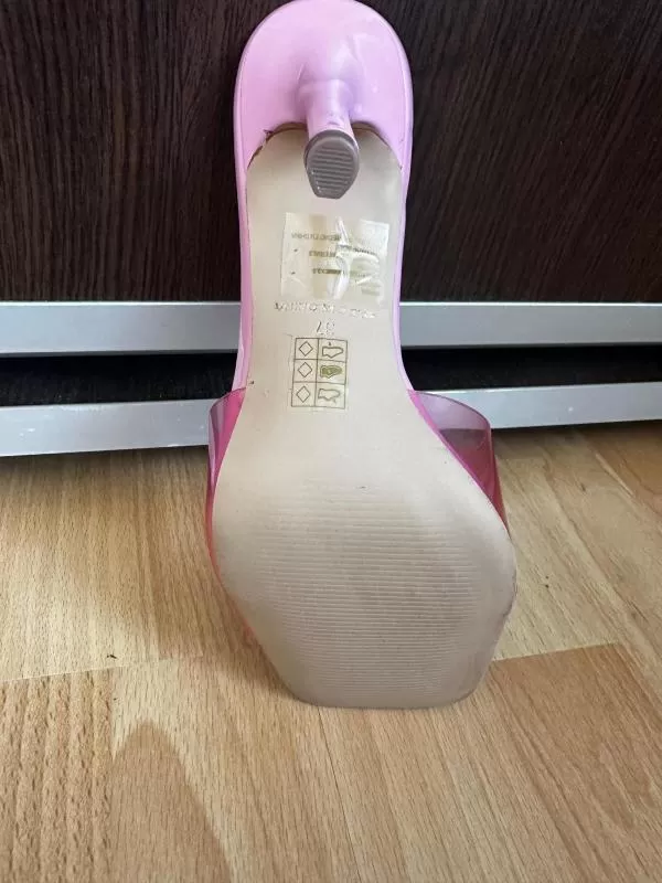 Sandale cu toc Steve Madden EU 37 | Fuchsia - Image 5