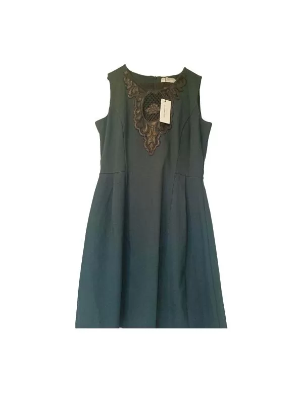 Rochie casual Molly Bracken EU 40 | Verde, Midi, Dantelă