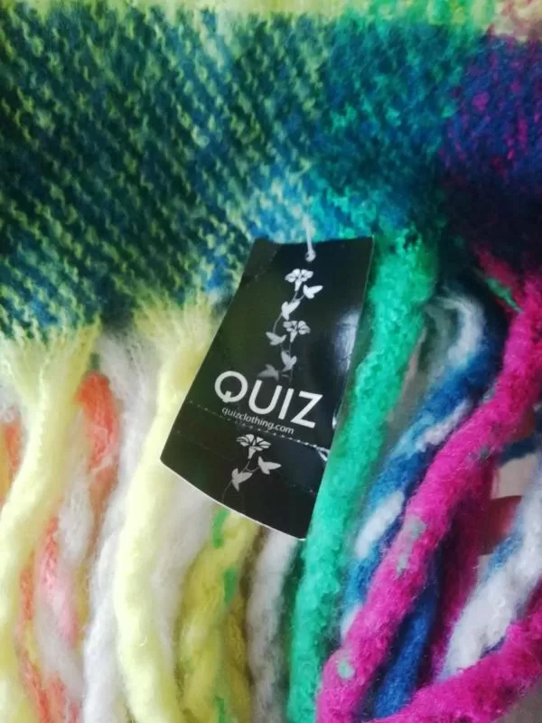 Fular Quiz | Multicolor, Abstract & Color Block, Poliester - Image 3