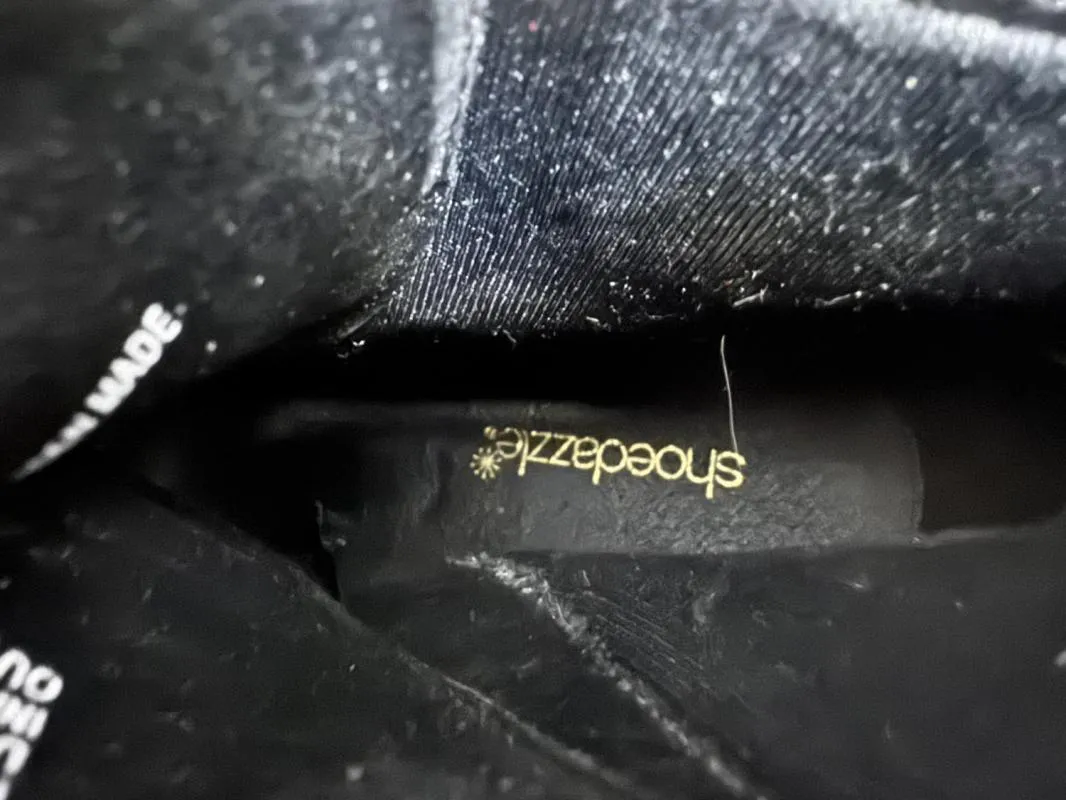 Ghete SHOEDAZZLE EU 40 | Negru, Piele ecologică - Image 10
