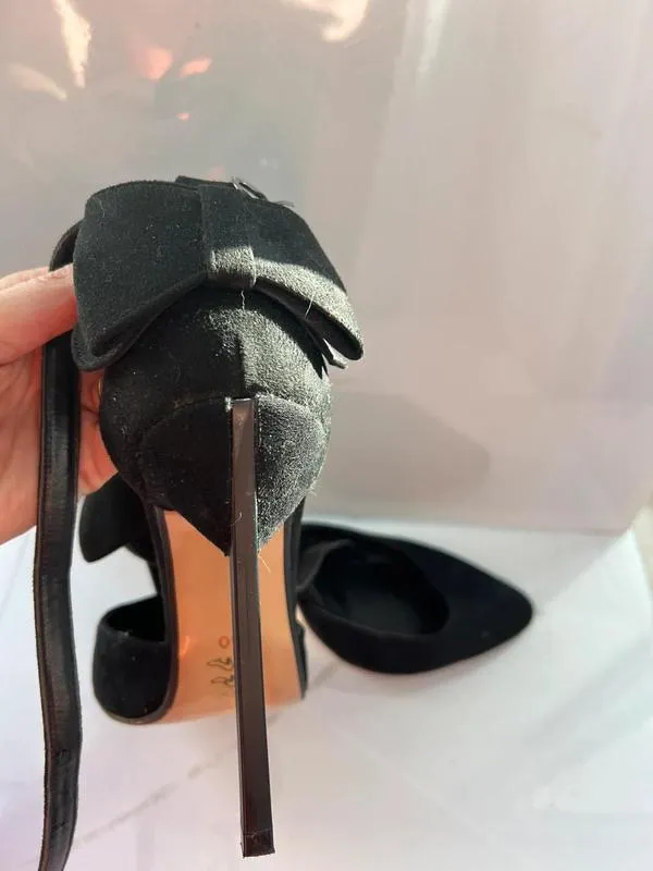 Pantofi cu toc înalt L&L EU 40 | Negru, Piele ecologică - Image 3