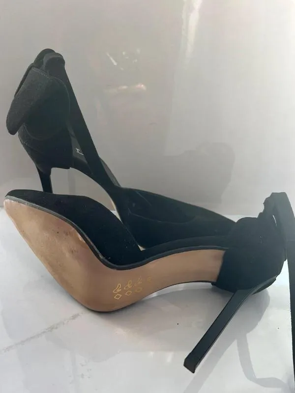 Pantofi cu toc înalt L&L EU 40 | Negru, Piele ecologică - Image 5