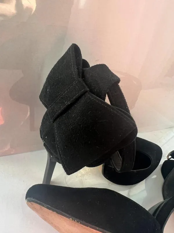 Pantofi cu toc înalt L&L EU 40 | Negru, Piele ecologică - Image 7