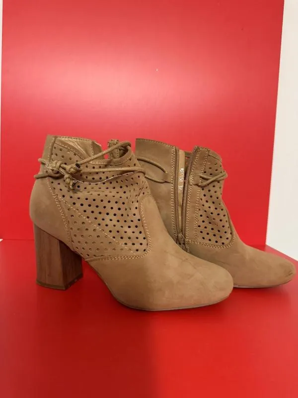 Ghete JENNY FAIRY EU 39 | Caramel, Piele ecologică - Image 7