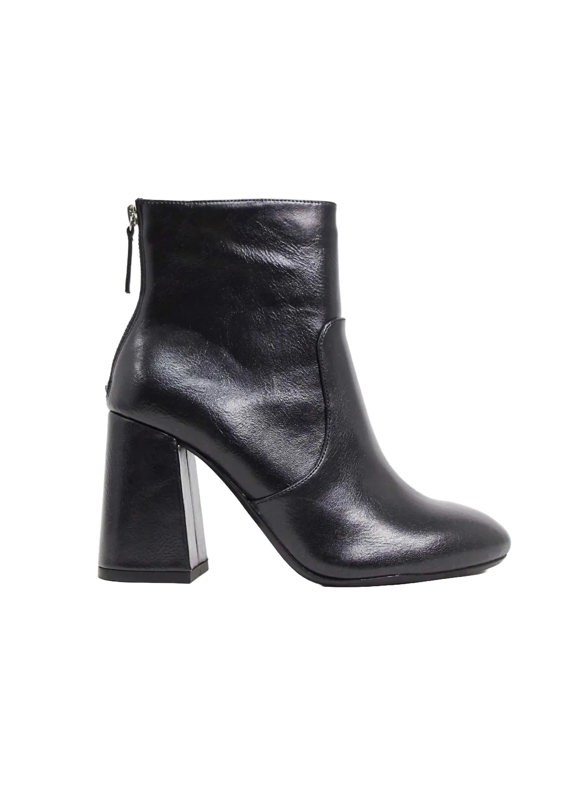 Ghete Pull&Bear EU 39 | Negru, Piele ecologică