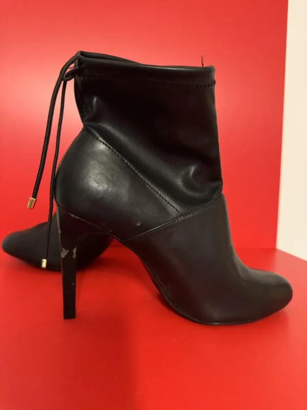 Ghete Zara EU 39 | Negru, Piele ecologică - Image 2