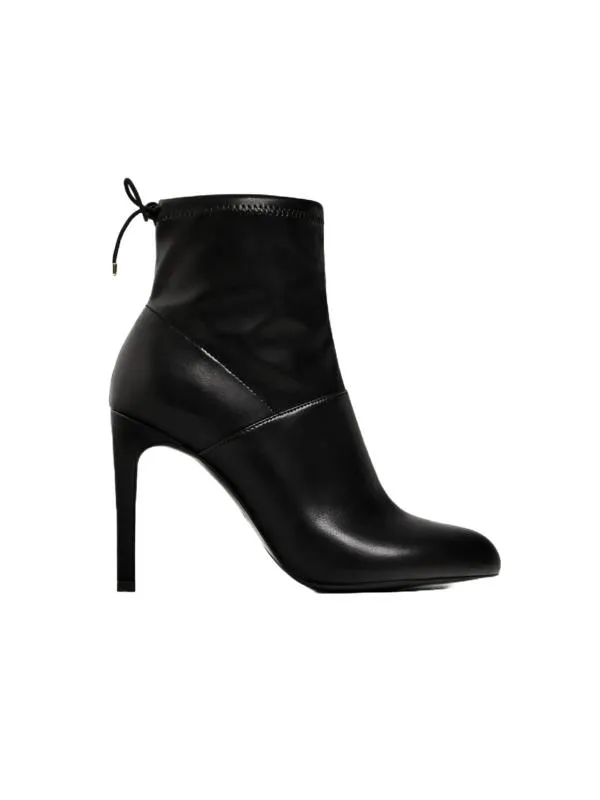 Ghete Zara EU 39 | Negru, Piele ecologică