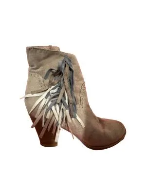 Ghete NO BRAND EU 40 | Bej, Piele ecologică