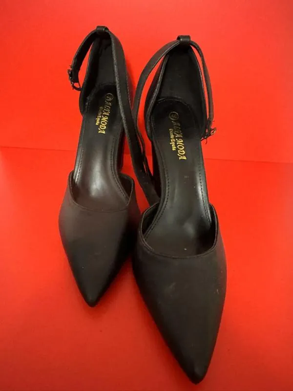 Pantofi cu toc înalt ALTA MODA EU 40 | Negru, Piele ecologică - Image 5