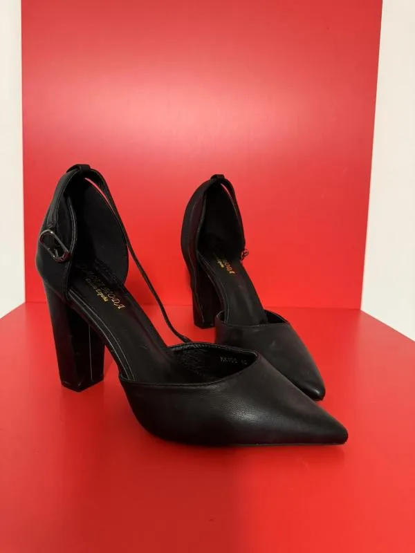 Pantofi cu toc înalt ALTA MODA EU 40 | Negru, Piele ecologică - Image 2