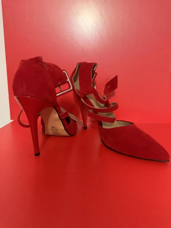 Pantofi cu toc înalt WOW SHOES EU 39 | Roșu, Piele ecologică - Image 7
