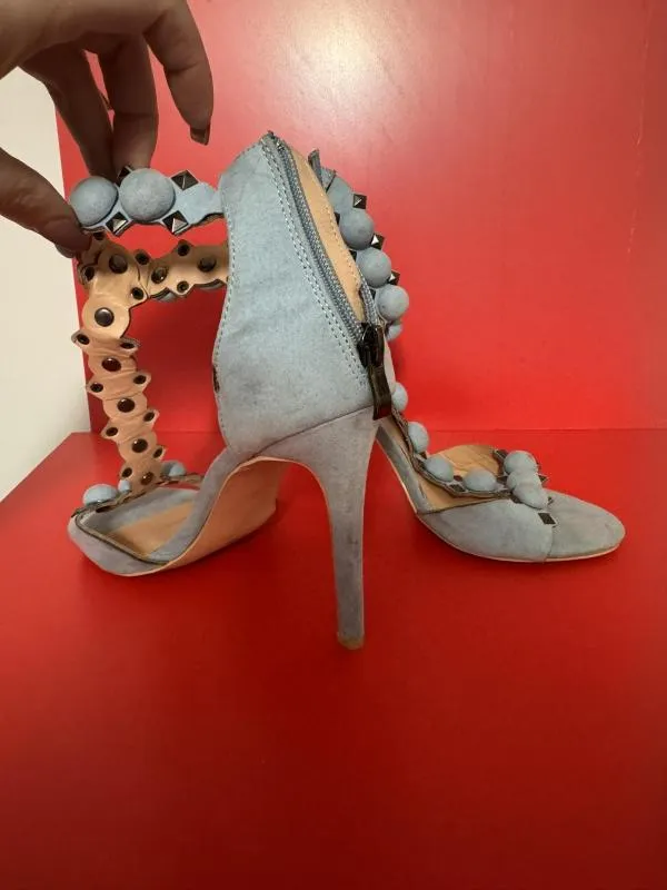 Sandale cu toc BOTINELLI EU 39 | Bleu, Piele ecologică - Image 5