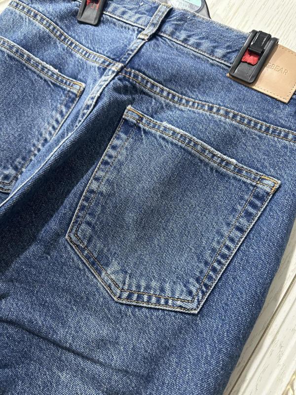 Blugi Pull&Bear EU 36 | Albastru, Lungi, Talie înaltă, Wide Leg fit - Image 4