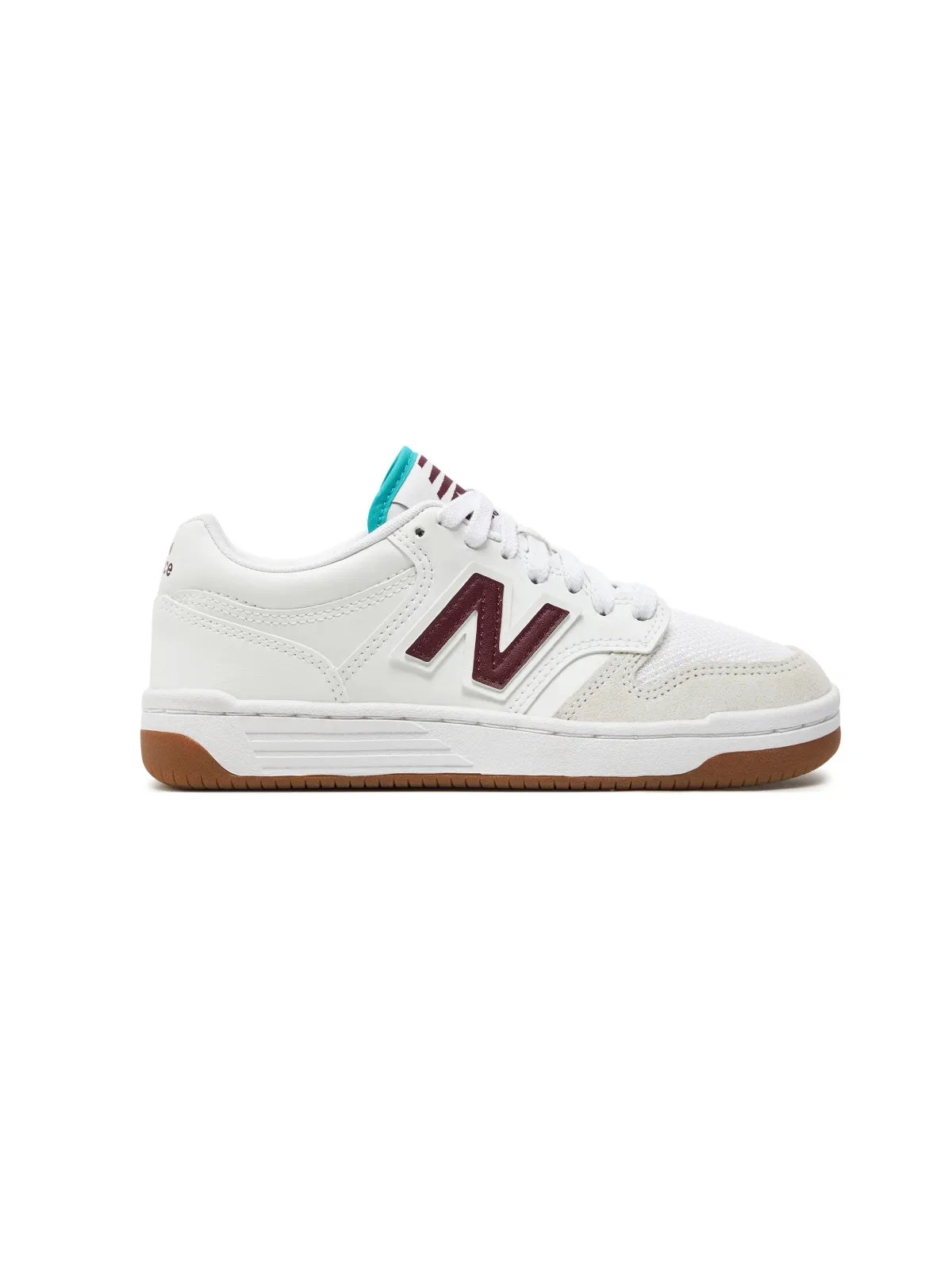 Sneakers New Balance EU 38 | Alb, Logo, Piele naturală