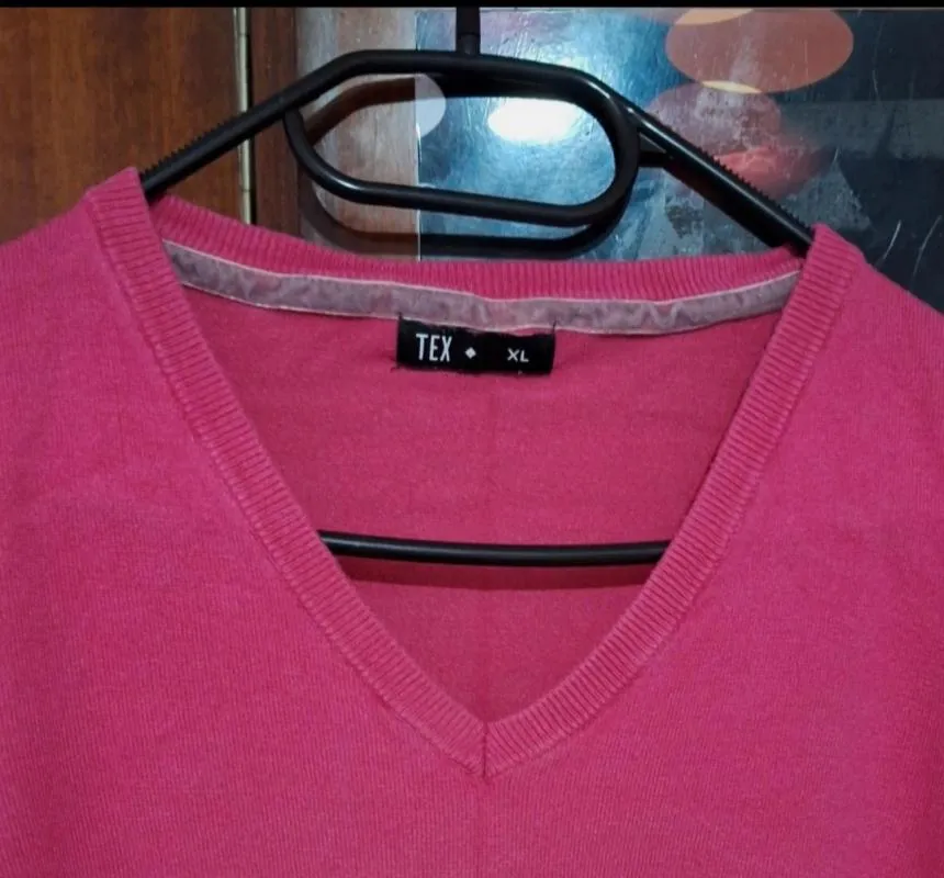 Pulover cu anchior Tex XL | Fuchsia, Normal, Mânecă lungă, Regular fit - Image 4