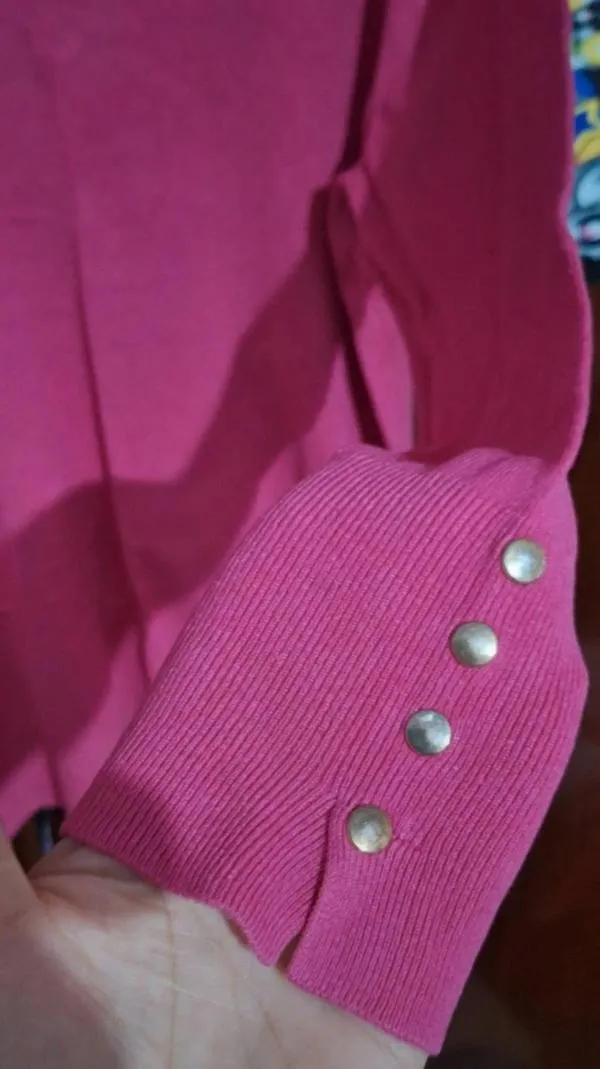 Pulover cu anchior Tex XL | Fuchsia, Normal, Mânecă lungă, Regular fit - Image 6