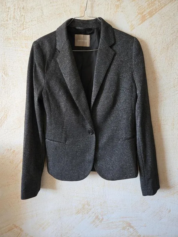 Blazer Orsay EU 38 | Gri, Paiete, Poliester - Image 2