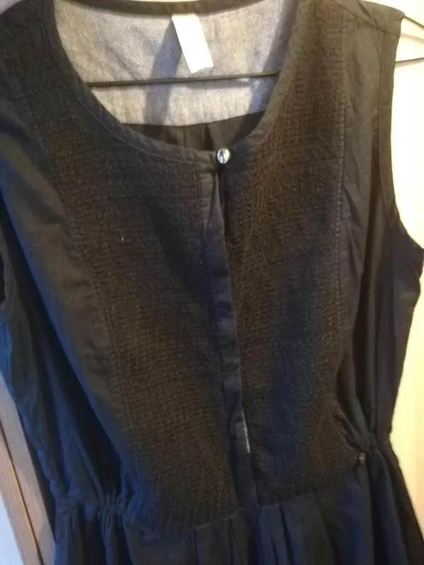 Rochie casual Campus S-M | Bleumarin, Mini, Fără mâneci, Monocrom, Bumbac - Image 6