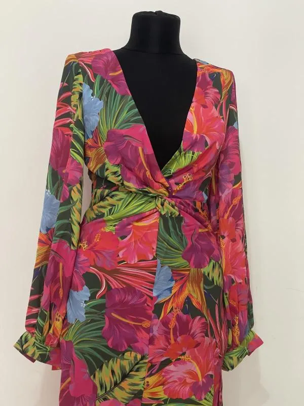 Rochie de plajă EU 38 | Fuchsia, Maxi - Image 3