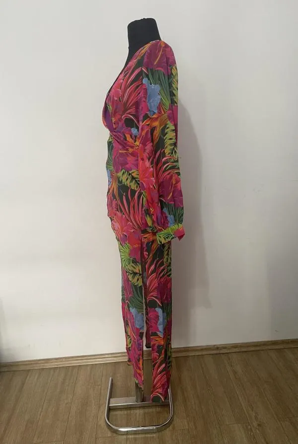 Rochie de plajă EU 38 | Fuchsia, Maxi - Image 4