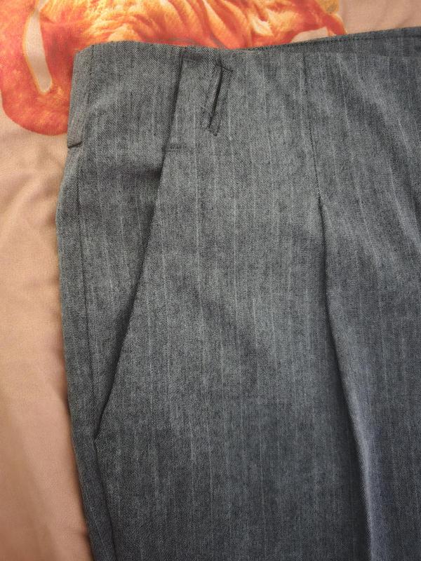 Pantaloni Zara XL | Gri, Poliuretan - Image 5