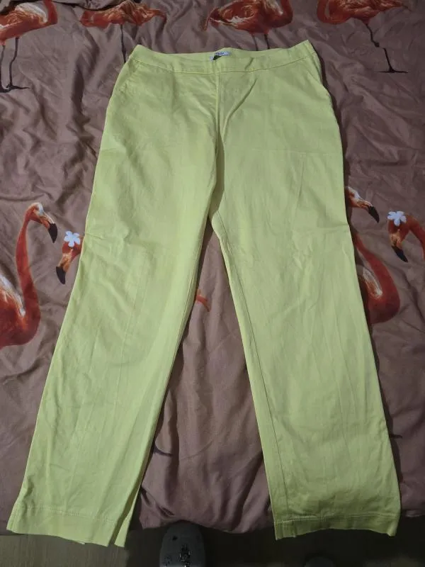 Pantaloni Orsay EU 40 | Galben, Lungi, Skinny fit, Poliester - Image 4