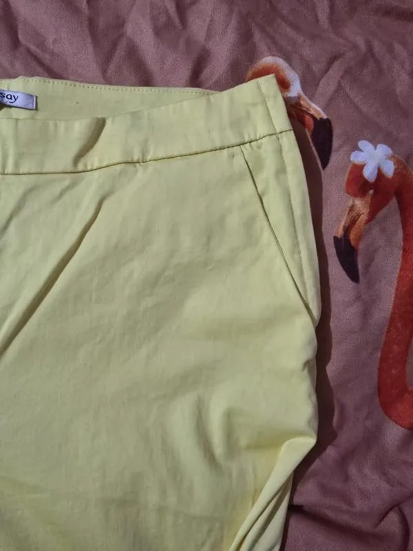 Pantaloni Orsay EU 40 | Galben, Lungi, Skinny fit, Poliester - Image 6