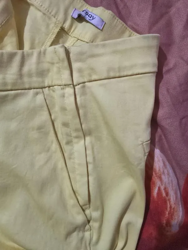 Pantaloni Orsay EU 40 | Galben, Lungi, Skinny fit, Poliester - Image 7