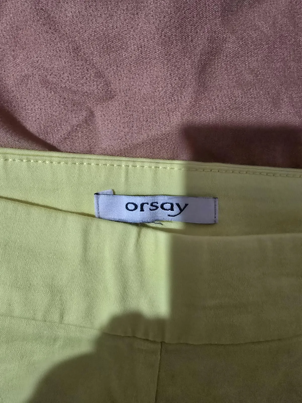 Pantaloni Orsay EU 40 | Galben, Lungi, Skinny fit, Poliester - Image 9