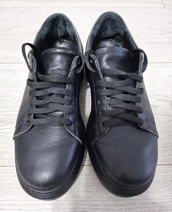 Pantofi talpă ortopedică Anna Viotti EU 36 | Negru, Piele naturală - Image 2