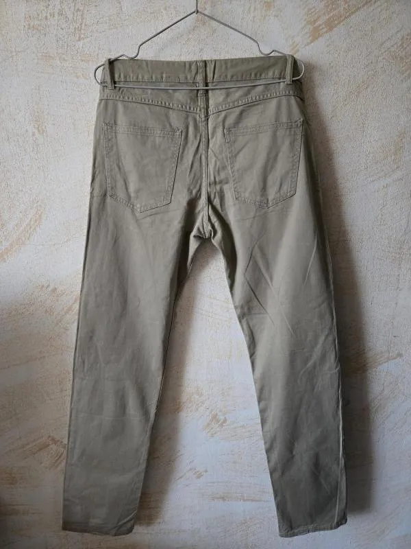 Blugi H&M EU 30 | Bej, Talie medie, Skinny fit - Image 3