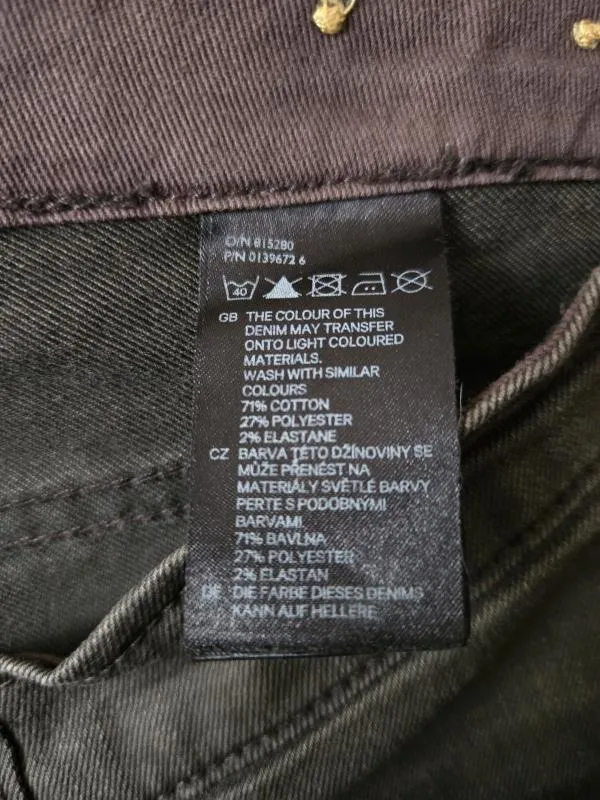 Blugi H&M EU 40 | Negru, Lungi, Talie medie, Skinny fit, Bumbac - Image 5